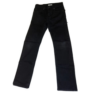 Denizen Levis Girls Jeans 14 Black Wash Denim 216 Skinny Fit Cotton Stretch